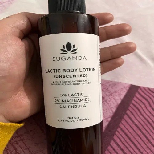 Suganda lactic body lotion । ಸುಗಂಧ ಲ್ಯಾಕ್ಟಿಕ್ ಬಾಡಿ ಲೋಷನ್ ರಿವ್ಯೂ